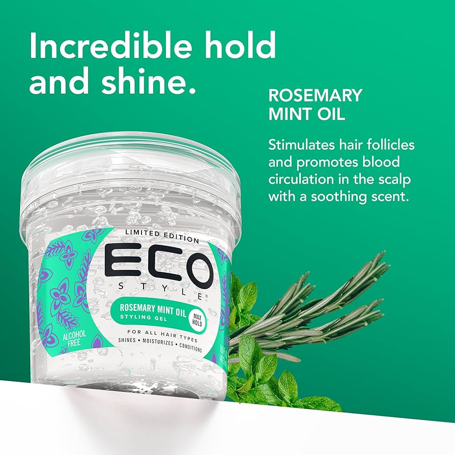 EcoStyler Styling Gel Rosemary Mint Oil 8 oz