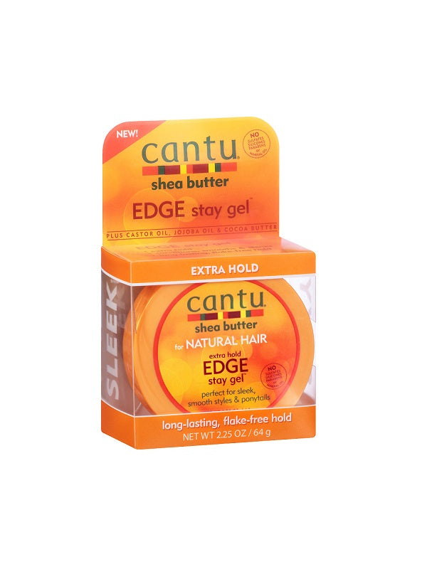 Gel Edge Extra Hold Edge Stay Gel Cantu Natural 2oz/64g