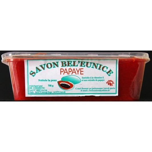 Savon Eclatant Bel’Eunice extrait aux papaye