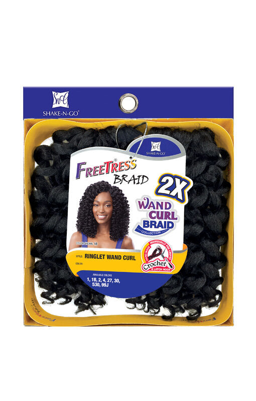 Crochet Braid Semi Naturel Ringlet Wand Curl Freetress