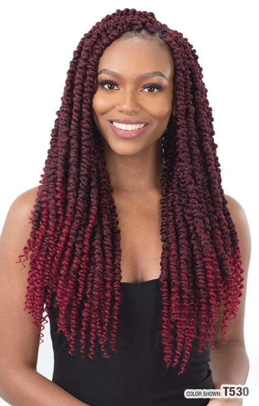 Crochet Braid Semi Naturel Large Passion twist 18" Freetress