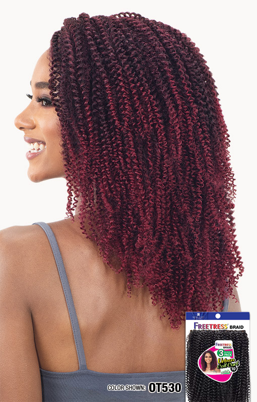 Crochet Braid Semi Naturel Urban Coil 10" Freetress