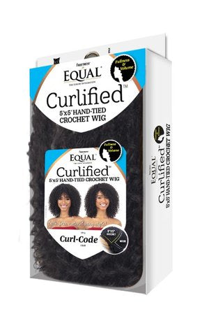 Perruque Semi Naturel Curl Code Equal