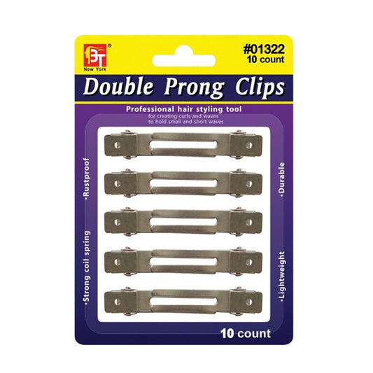 Double Prong Clips #1322 Beauty Town