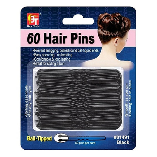 Epingle Cheveux 60pcs Noir # 1491 Beauty Town