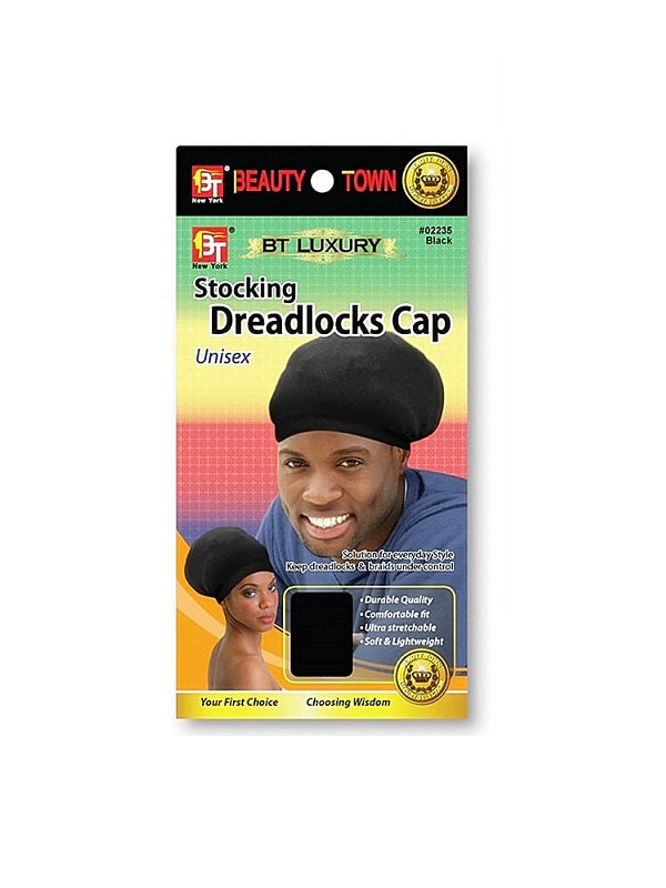 Beauty Town Dread Locks Cap Noir #2235