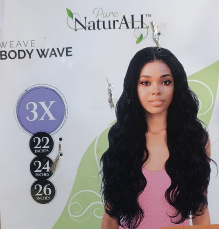 NATURALL 3PCS WVE : BODY WAVE 22/24/26