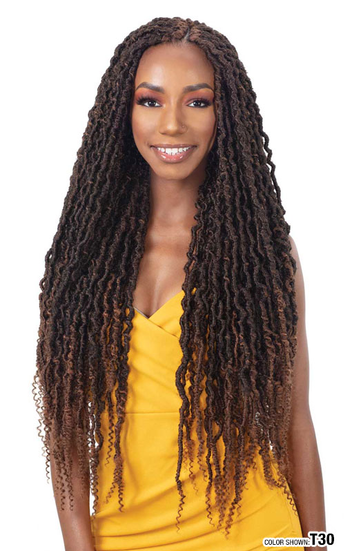 Crochet Braid Semi Naturel Nita Gorgeus Loc 26" Freetress