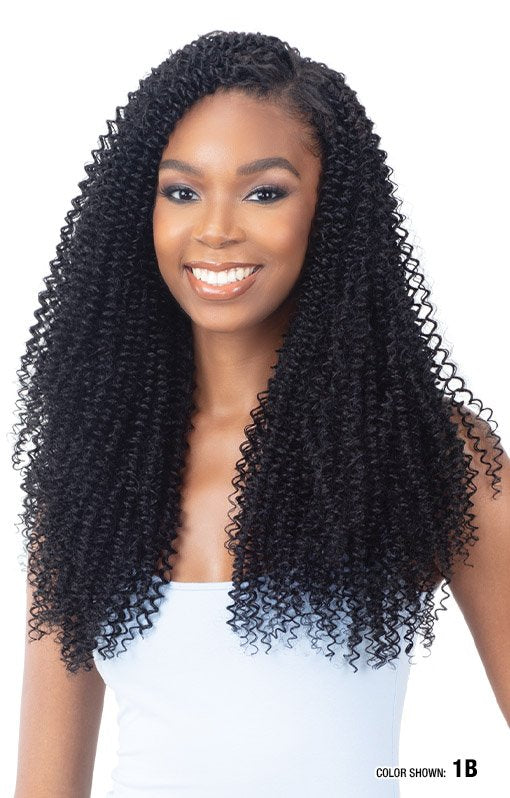 Tissage Semi Naturel Complet Organique Bohemian Curl 30" Shake N Go