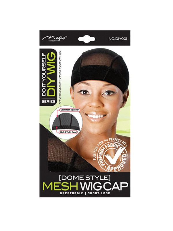 Bonnet Style Mesh Wig Cap Magic #DIY001