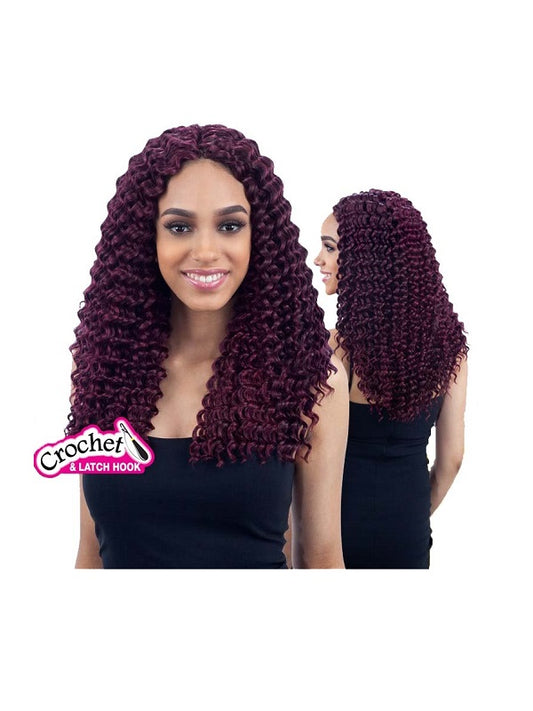 Crochet Braid Semi Natural Deep Twist Bulk 14" Freetress