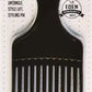Eden: 1pc Plastic Hair Pik Black *Blister* Peigne Afro Plastic  (70112)