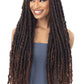 Crochet Braid Semi Naturel Indie Distressed Loc 26" Freetress