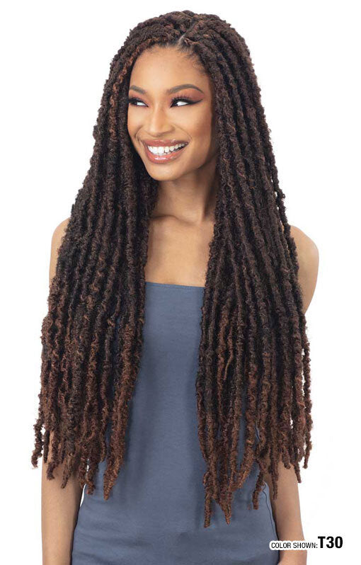 Crochet Braid Semi Naturel Indie Distressed Loc 26" Freetress