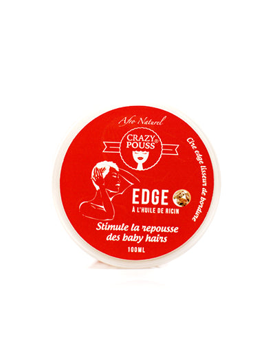 Gel Baby Hair Edge 100ml Crazy Pouss