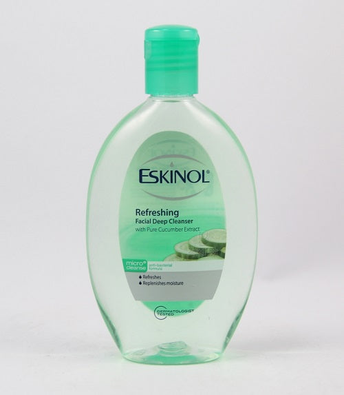 Lotion Nettoyant Eskinol Refreshing Facial Deep Cleanser With Pure Cucumber