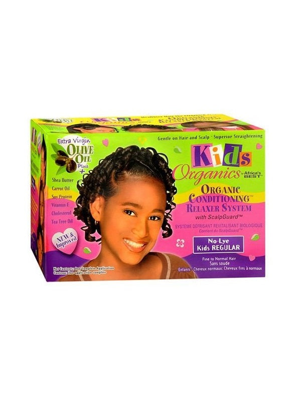 Defrisant A L'huile D'olive Kids Organic Conditioning Relaxer Regular