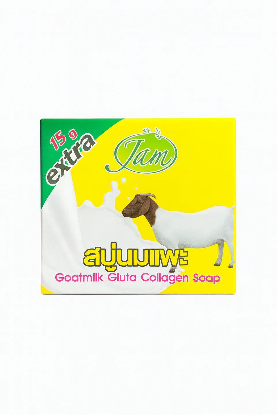 JAM GOATMILK GLUTA COLLAGEN  Savon