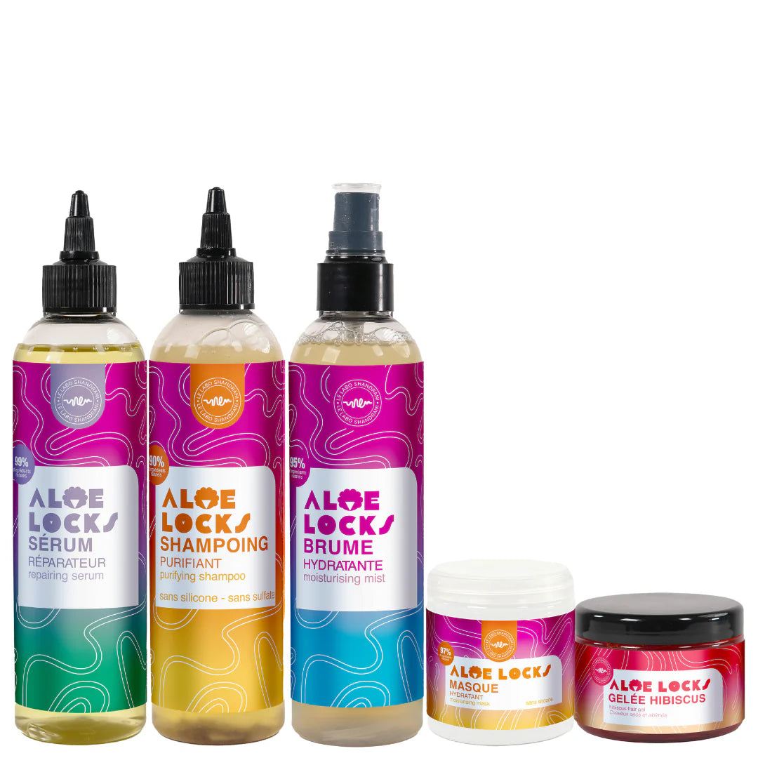 Lot De 6 Produits Easy Pouss Aloé Locks pour Locks & Dreads