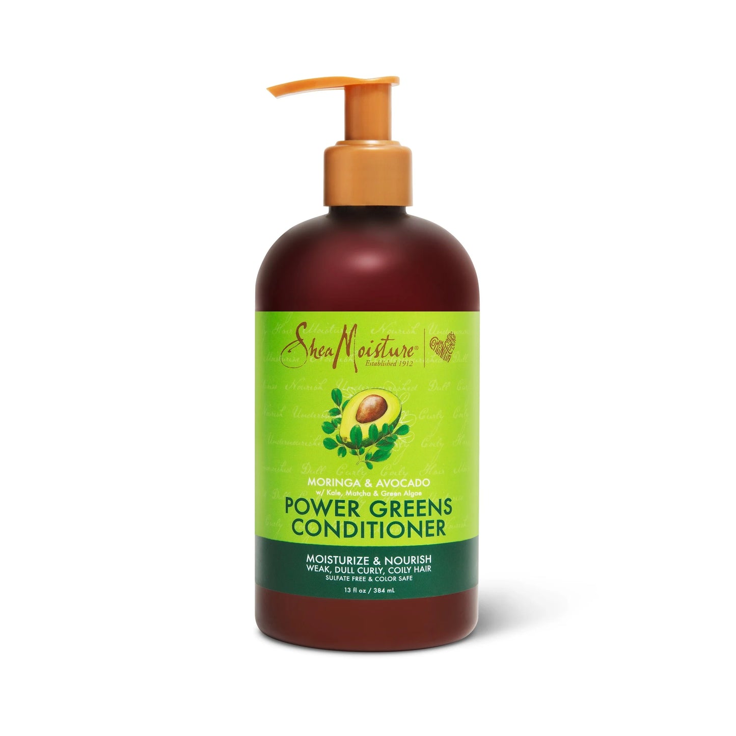 Après Shampooing à la l’huile de Moringa Avocat SHEA MOISTURE Power Greens Conditioner 384ml