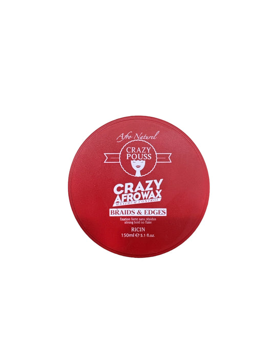 Cire Coiffante à huile de ricin CRAZY AFRO WAX 150ml