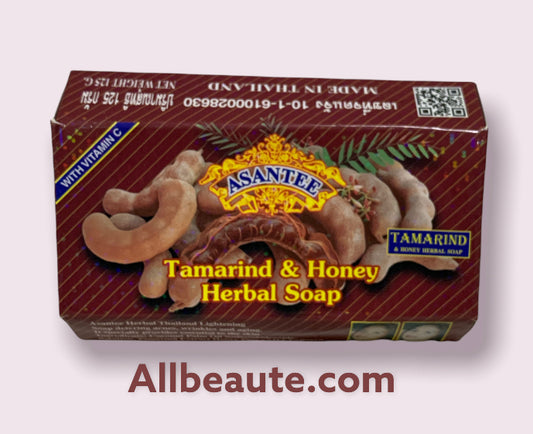 ASANTEE SAVON ÉCLAIRCISSANT TAMARIND MIEL 125g