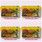 Pack de 4 Asantee Savon Au Curcuma Et Lait Au Riz Tumeric Rice Milk Soap 125g