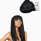 Fringe Clip Semi Natural Sleek Fashion Idol 101 Clip In