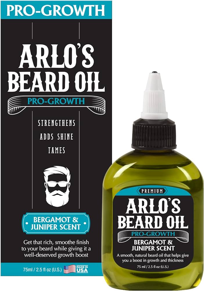 L’huile barbe ARLO’S Beard Oil 75ml Bergamot Juniper