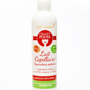 Soin Lait Capillaire 4 En 1 Crazy Pouss 250ml