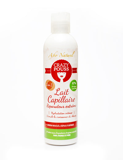 Lait Capillaire 3 En 1 Crazy Pouss 250ml