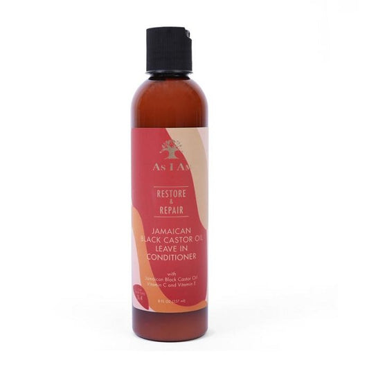 Soins Sans Rinçage As I Am Jamaican Black Castor Oil Leave-in Conditioner