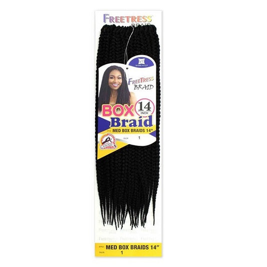 Free Tress Med Box Braid 14"