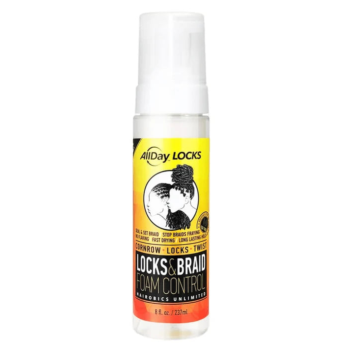 AllDay Locks Braid Foam MOUSSE 8oz