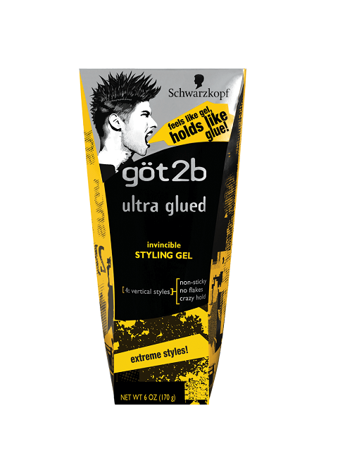 Colle Fixant Cheveux Got2b Ultra Glued Styling Gel NOIR