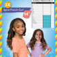 Crochet Braid Semi Naturel Spiral French Curl 14″ 3X Cherish Junior