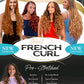 Crochet Braid Semi Naturel Spiral French Curl 28" 3X Cherish