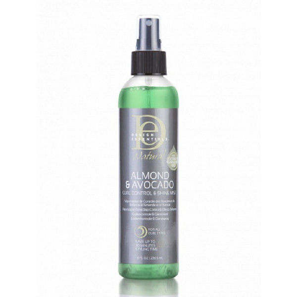 Design Essential Almond Avocado Curl Control Shine Mist 8oz