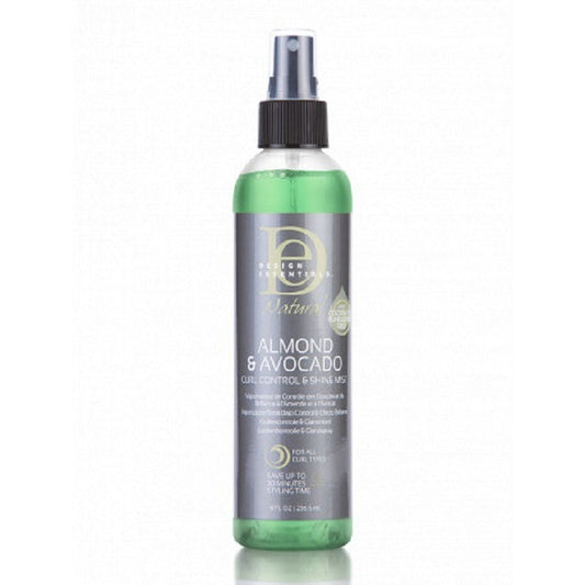 Design Essential Almond Avocado Curl Control Shine Mist 8oz