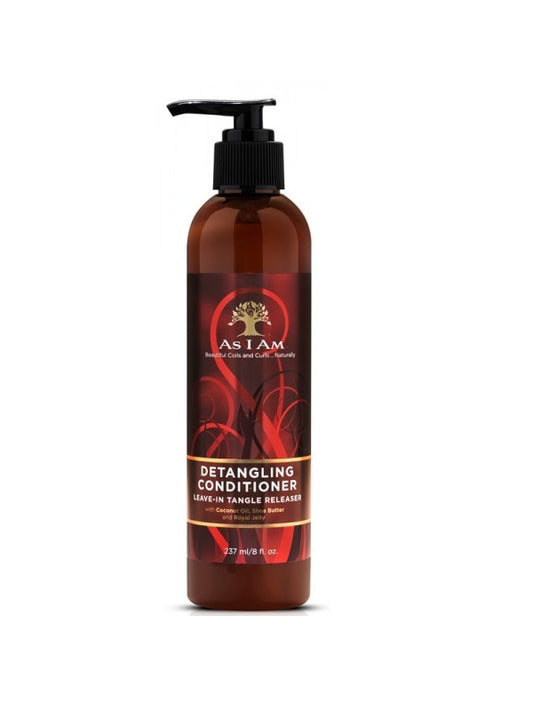 Soins Sans Rinçage AS I AM - Detangling Leave In Conditioner 8oz