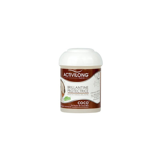 Pommade Brillantine Protectrice à l’huile de Coco Activilong