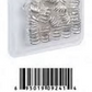 Bague Cheveux Argent 10X15mm #9241BT