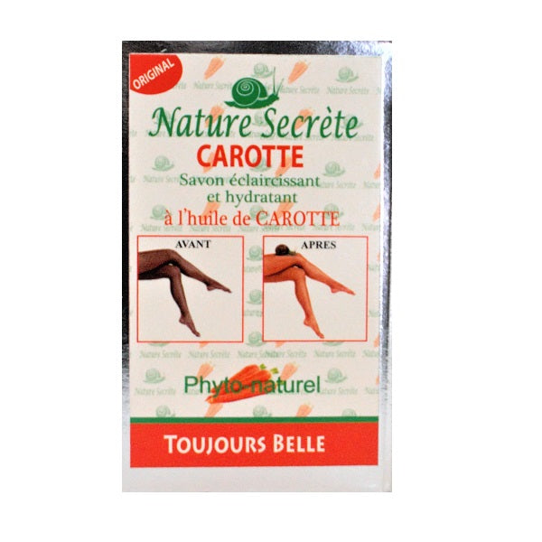 Nature Secrète Carotte- Savon Éclaircissant