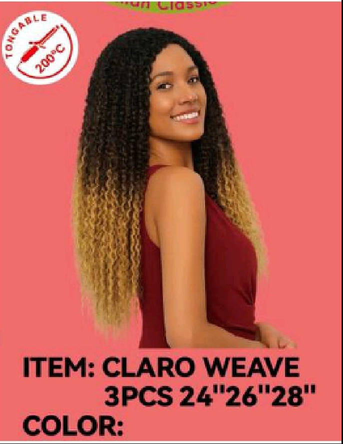 Tissage Semi Natura Claro Weave 3pcs 24″26″28″