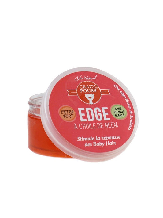 Gel Baby Hair Edge 100ml A L'Huile De Neem Crazy Pouss