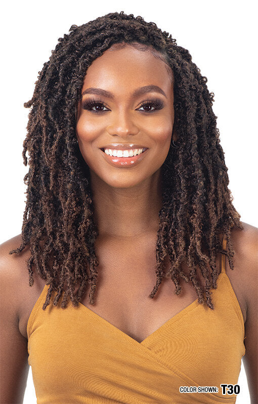 Crochet Semi NaturelBraid Butterfly Loc 12? Freetress