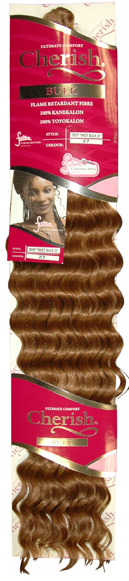 Crochet Braid Semi Naturel Deep Twist Cherish 22"