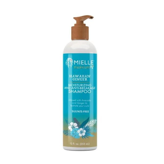 Mielle Organics - Hawaiian Ginger - Moisturizing & Anti-Breakage Shampoo - Shampoing Hydratant Anti-Casse (355ml)