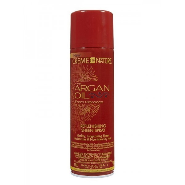 CREME OF NATURE Spray brillance ARGAN 473.1ml (Replenishing)