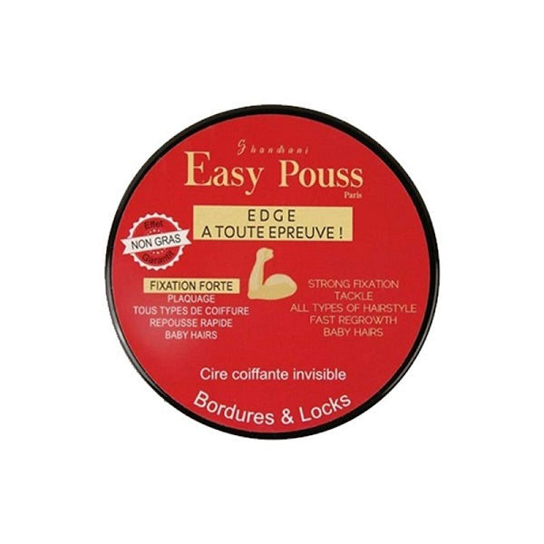 Gel Edge Baby Hair Easy Pouss Edge Fixation Forte